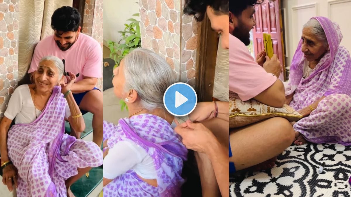 Shiv Thakares Unconditional Love for Grandmother in Viral Video