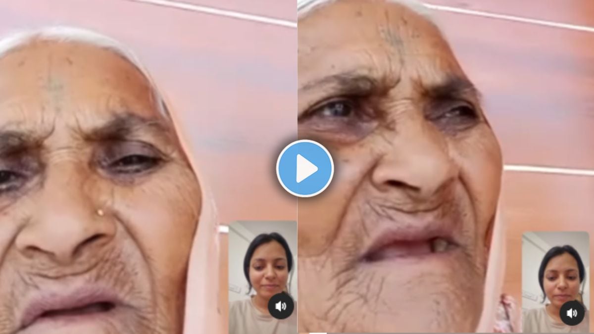 video of grandmother and granddaughter discussing on business plan about vadapav stall