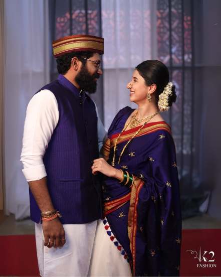 Ankita Prabhu Walawalkar Lehenga Look