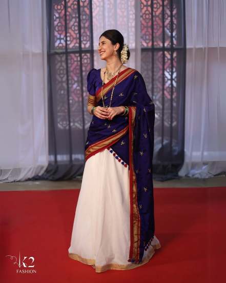 Ankita Prabhu Walawalkar Lehenga Look