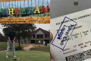 Atul Kulkarni in Pahalgam Kashmir