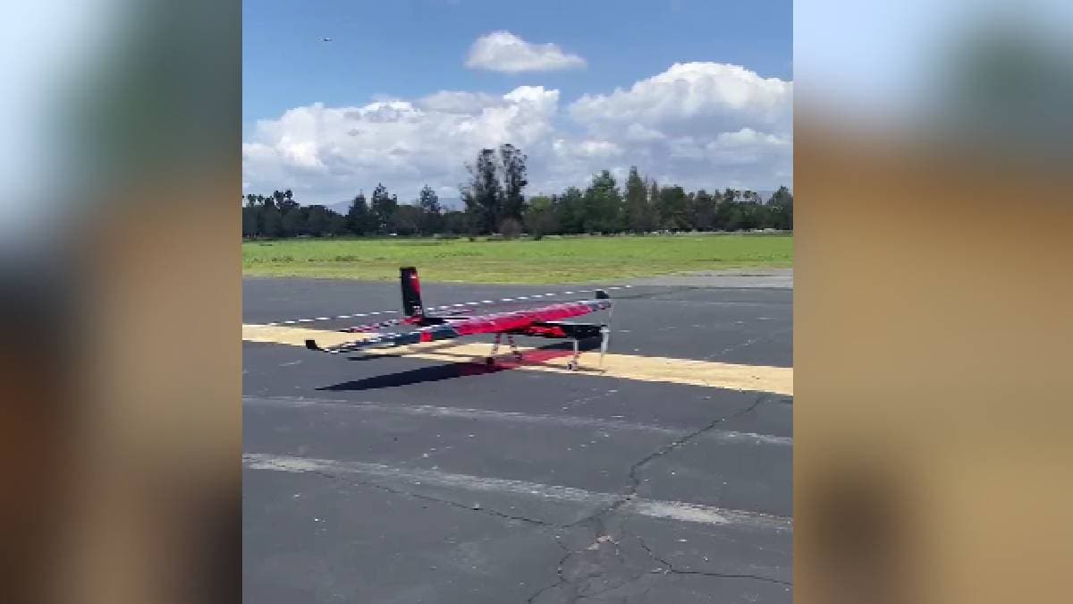 Nagpur's Maheshwar Sunil Dhone flew a 13 kg plane in California