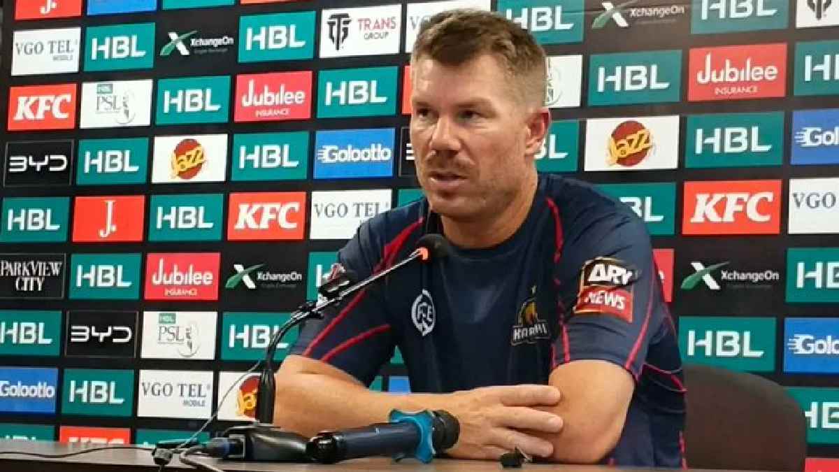 PSL 2025: “मला फक्त क्रिकेट…”, डेव्हिड वॉर्नरने पीएसएलमध्ये भारताची घेतली बाजू; पाकिस्तानी पत्रकाराच्या प्रश्नावर सडेतोड उत्तर