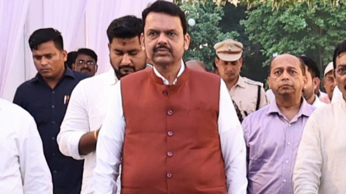 Maharashtra Chief Minister Devendra Fadnavis responds to questions about a potential takeover of Deenanath Mangeshkar Hospital following the death of a pregnant woman.