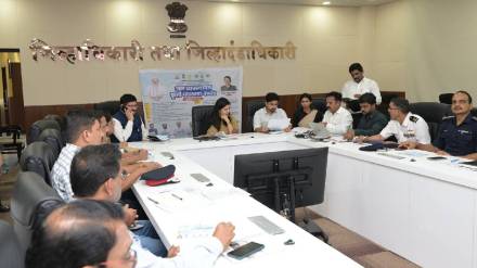 view of the monsoon Indurani Jakhar convened a meeting of all the stakeholders related to the District Disaster Management Authority