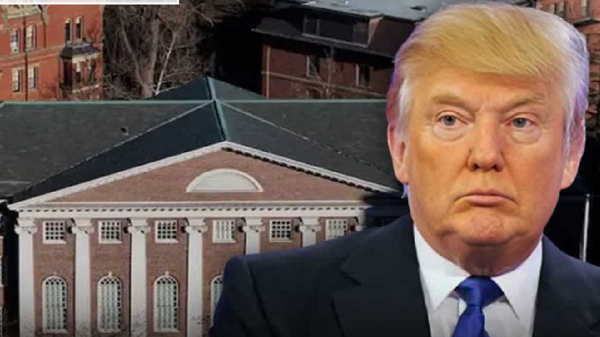 Donald Trump on Harvard University