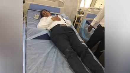Female servant seriously injured in bike collision