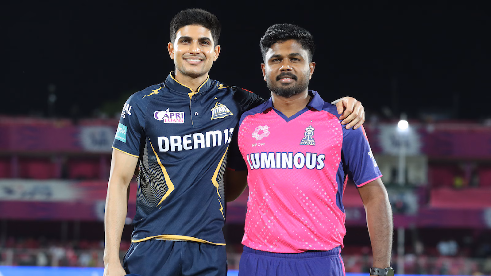 GT Vs RR Live Match Score Updates in Marathi