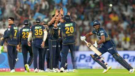 GT beat RR By 58 Runs Sai Sudarshan 82 Runs Inning Prasidh Krishna 3 Wickets