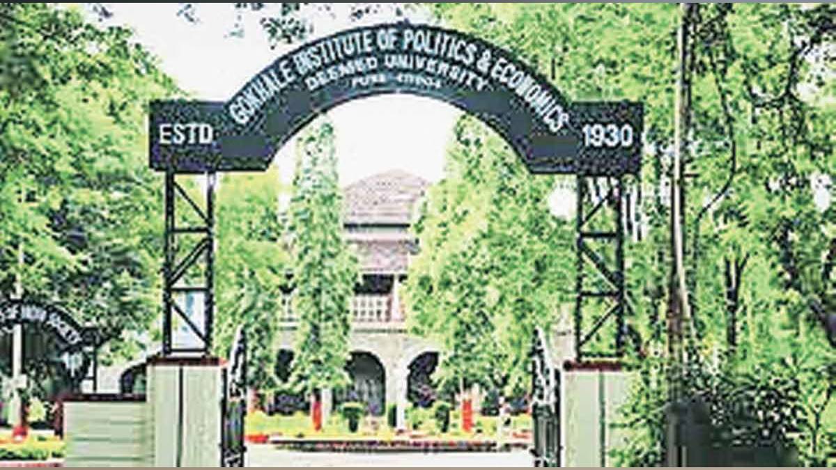 Controversy over the post of Chancellor of Gokhale Institute of Political Science and Economics University