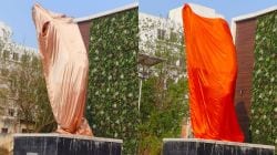पुतळा तयार होऊन दीड वर्षे झाले; आवरण बदलले, अनावरण रखडले
