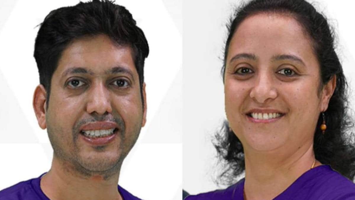 Harshavardhana Kikkeri (Left) was the CEO of HoloWorld, a robotics company