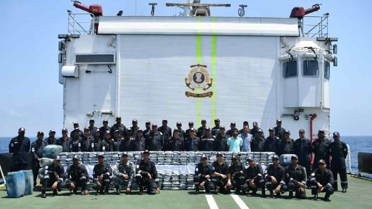 ICG Gujarat ATS Action Against Drugs