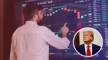 Indian stock market chart showing recovery after Trump’s April 2 tariffs