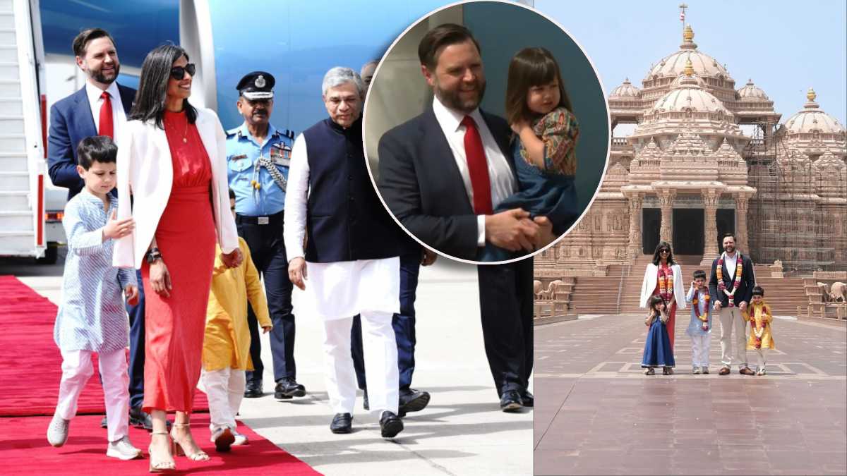 JD Vance Childrens in India