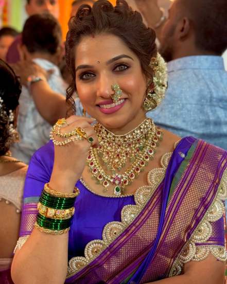 Jahnavi Killekar Nath Look