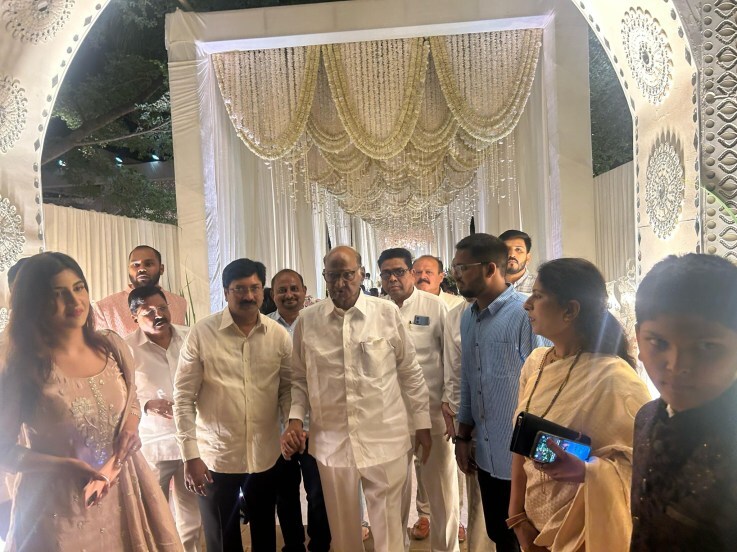 Jay Ajit Pawar Rutuja Patil Engagement Photos