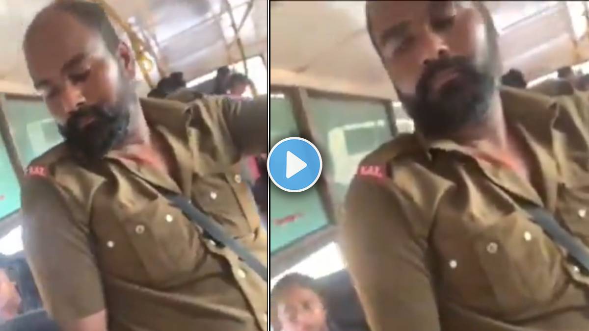 Karnataka Bus bus conductor viral video Malayalam
