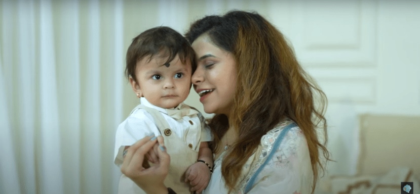 Kartiki Gaikwad Baby Photoshoot