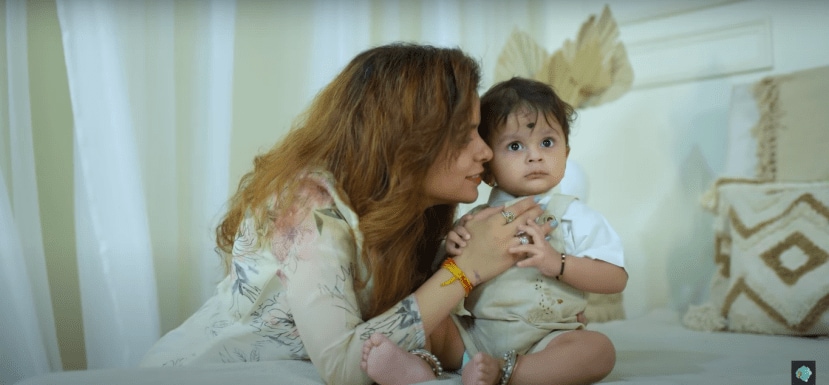 Kartiki Gaikwad Baby Photoshoot