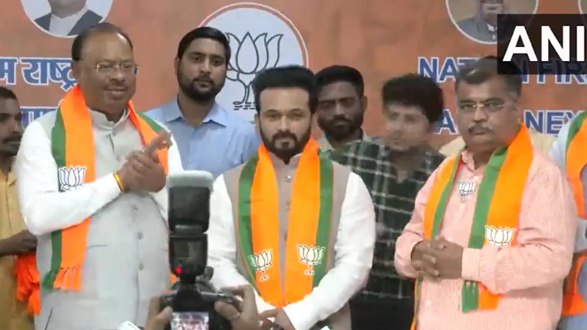 Kedar Jadhav joins bjp
