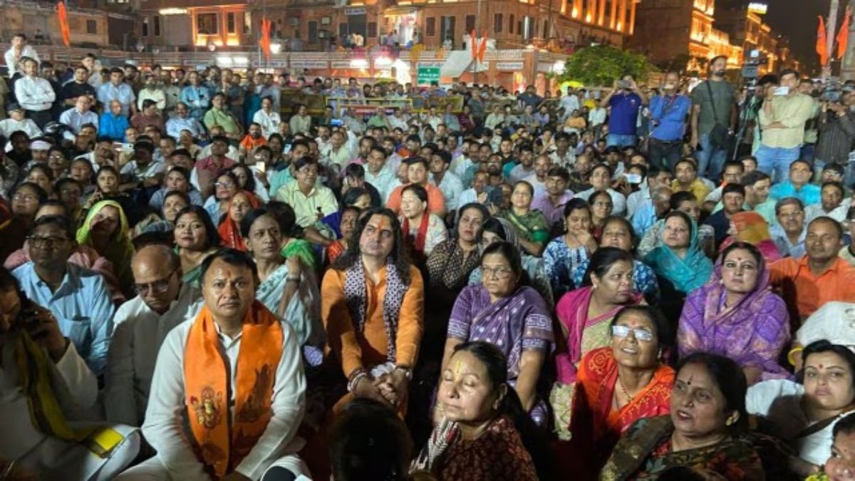 FIR against BJP MLA Balmukund Acharya over protest outside Jamia Masjid in Jaipur marathi news
