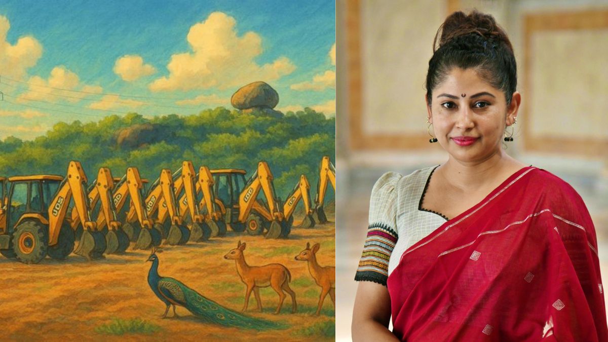 Telangana govt transfers IAS officer Smita Sabharwal after she reposts AI-generated Ghibli image of cutting of trees on a 400-acre