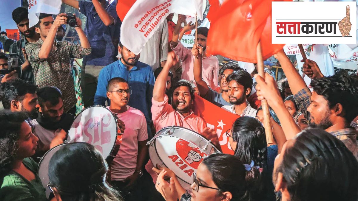 Left Unity alliance divided ABVP capitalise in JNU student union polls
