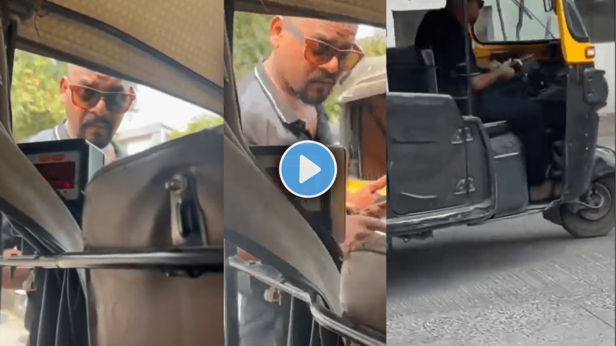 Local Auto Rickshaw Driver Harassed Uber Driver and Woman passenger