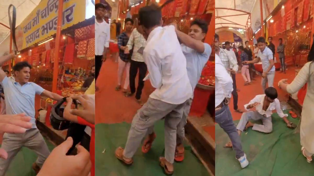 Lucknow Chandrika Devi Mandir Viral VIDEO