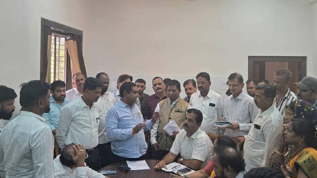 MLA Dr. Balaji Kinikar aggressive Jeevan Authority Water distribution Ambernath