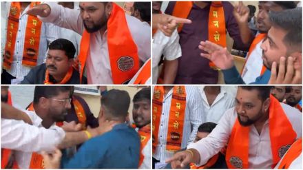 MNS beats up Marathi bank employee who got into fight with Amarathi bank manager over speaking Marathi language