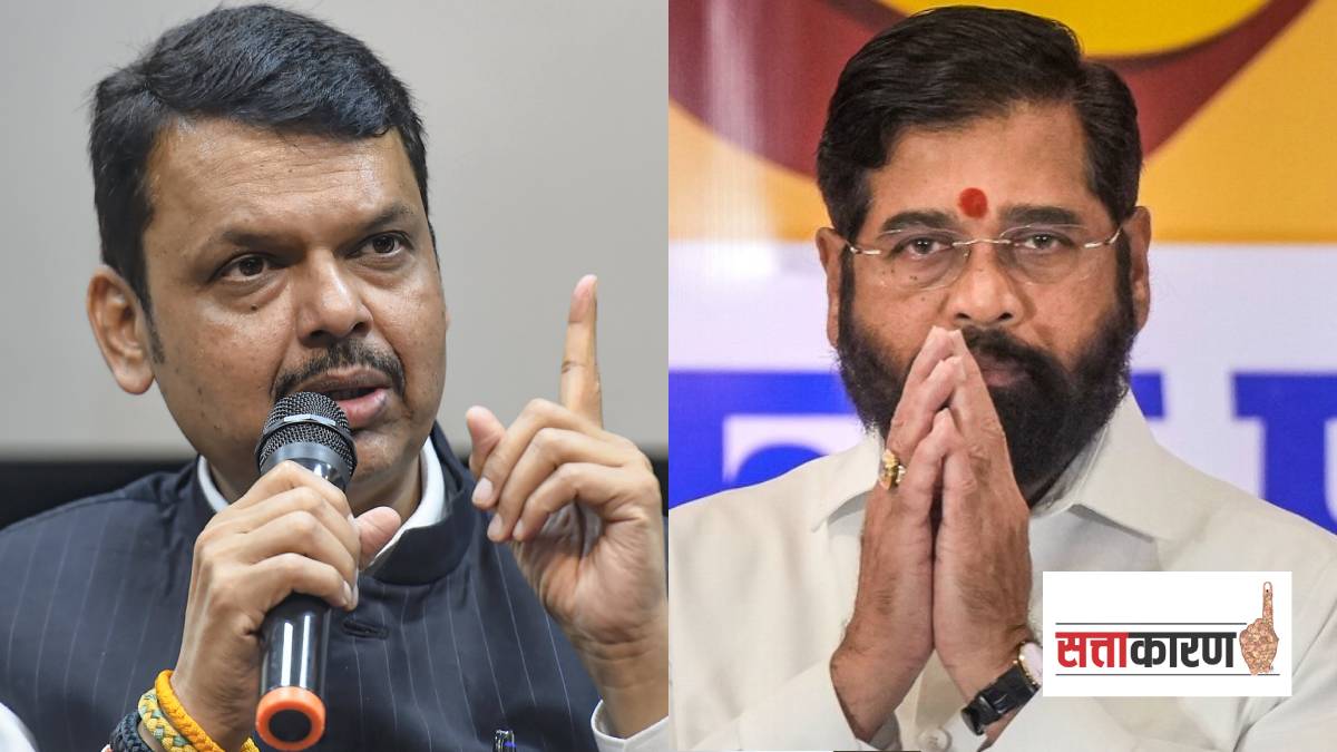 एकनाथ शिंदेंची नाराजी दूर करण्यासाठी आणि महायुतीत समन्वय राखण्यासाठी स्वत: मुख्यमंत्र्यांनी पुढाकार घेतला. (फोटो सौजन्य पीटीआय)