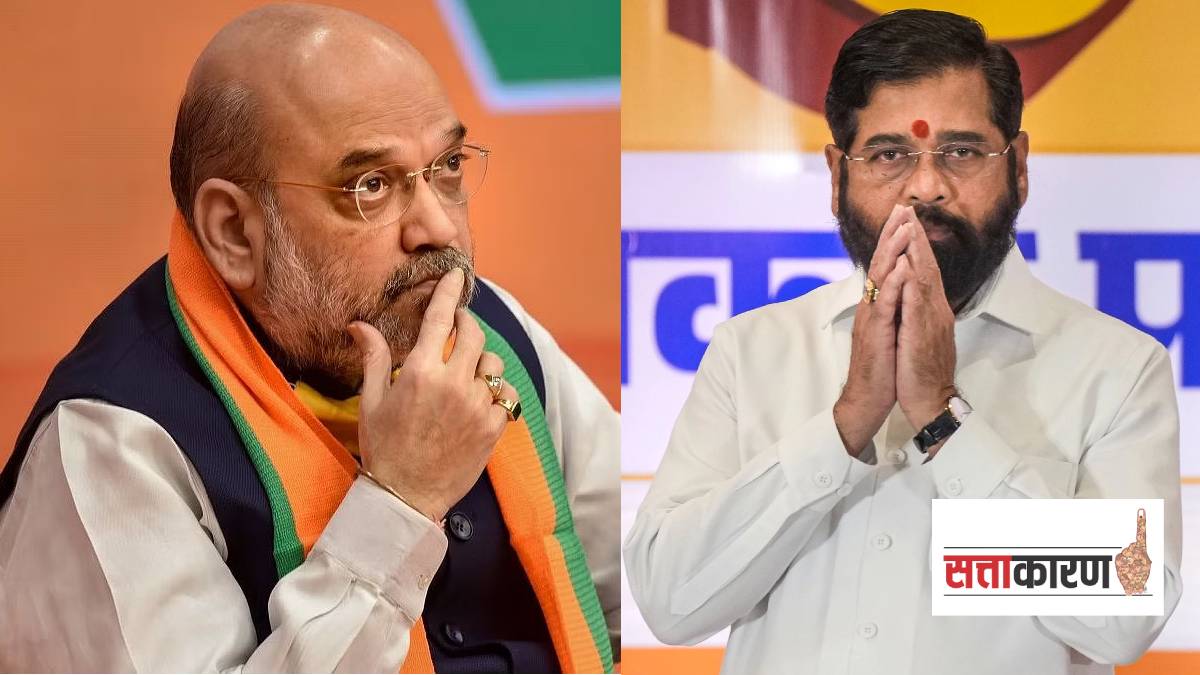 एकनाथ शिंदे आणि अमित शाह यांच्या भेटीनंतर महायुतीत फूट पडल्याची चर्चा का वाढली? (फोटो सौजन्य पीटीआय)