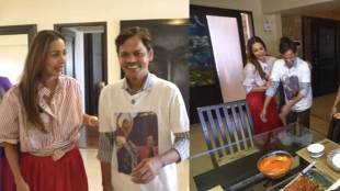 Malaika Arora asks Farah Khan dilip to eat with them at dinning table netizens impressed and appreciate actress