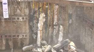 MMRDA mumbai metro project Gundavali to Mumbai Airport Metro 7A the second tunnel work