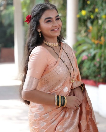 Mrunmayee Gondhalekar Saree Look