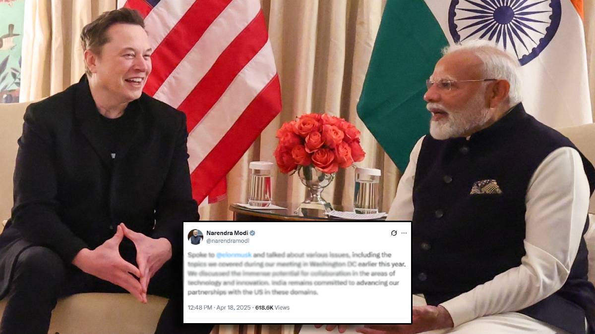 Narendra Modi and Elon Musk