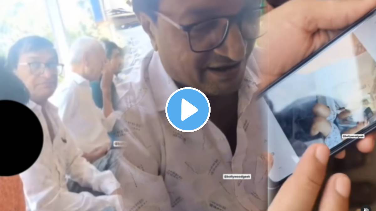 Shocking video man stared uncomfortably the girl and took a photo of her leg without consent video goes viral