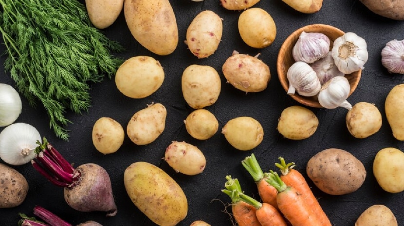 Do not put onions and potatoes in one place