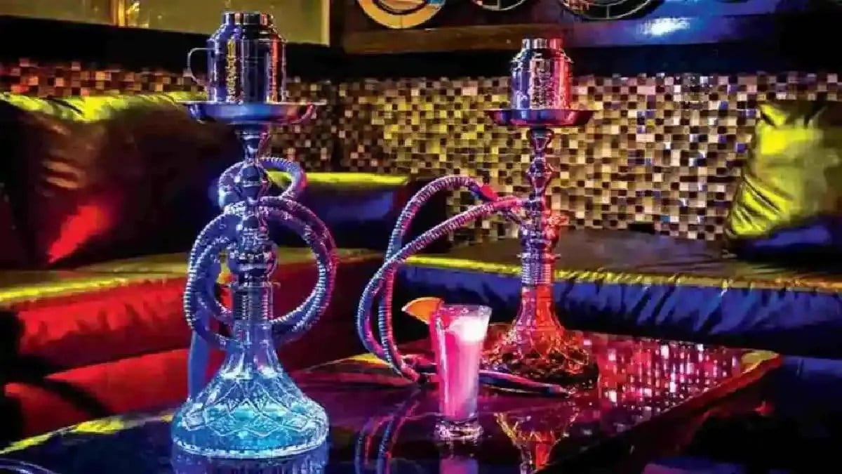 thane Upvan police have conducted raids on hookah parlours
