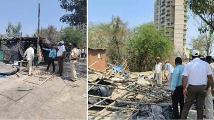 illegal settlements, traffic , Kalyan Shahada area,