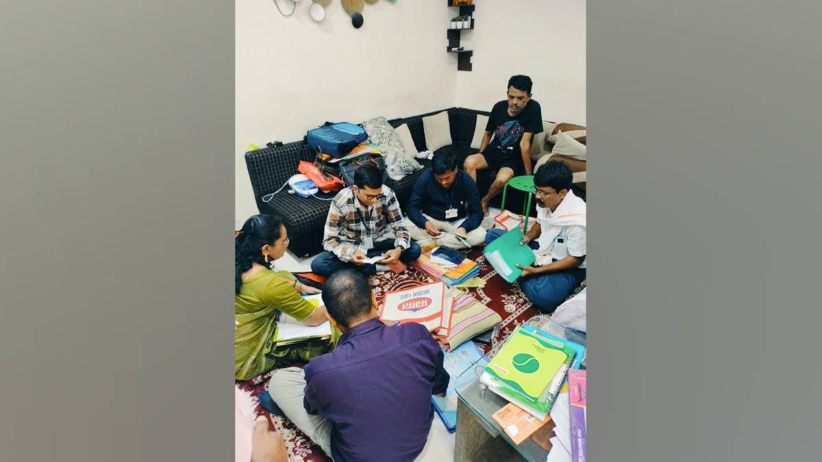 The illegal moneylending squad raided savkars house and seized documents stirring district
