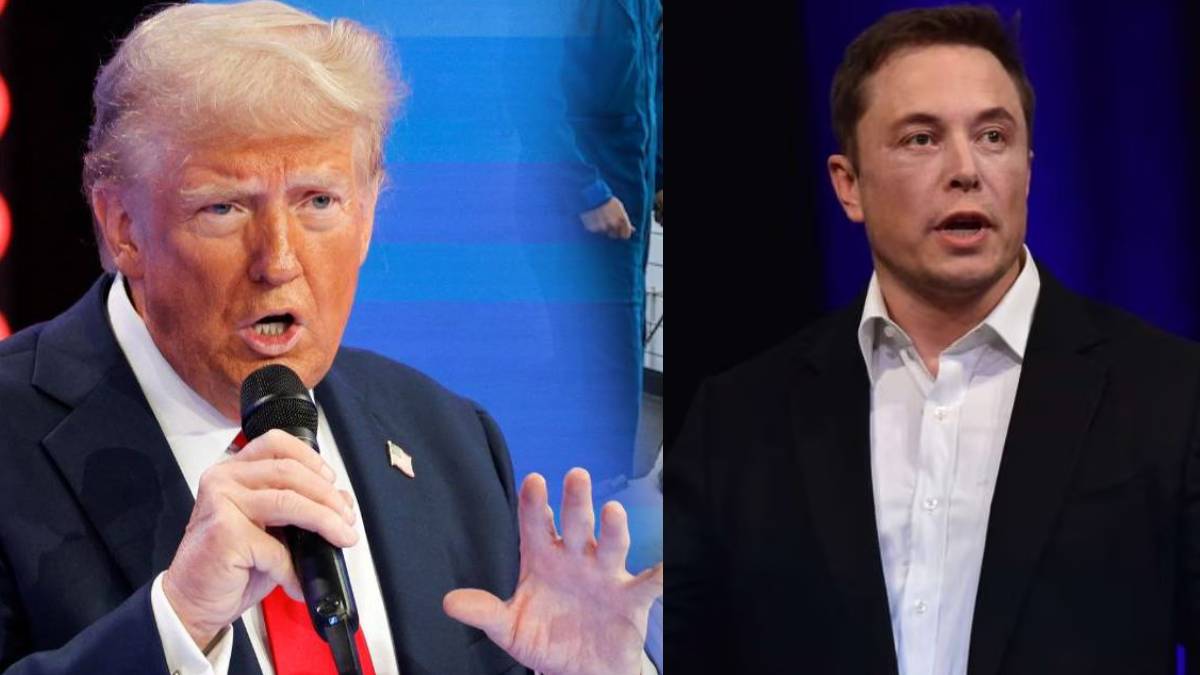 Donald Trump Elon Musk Protest