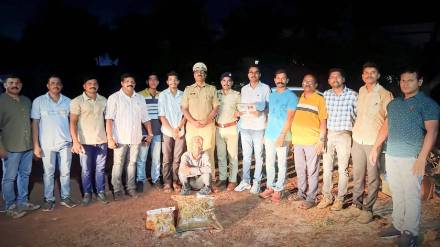 ratnagiri city police caught one with marijuana worth more than 3 lakhs