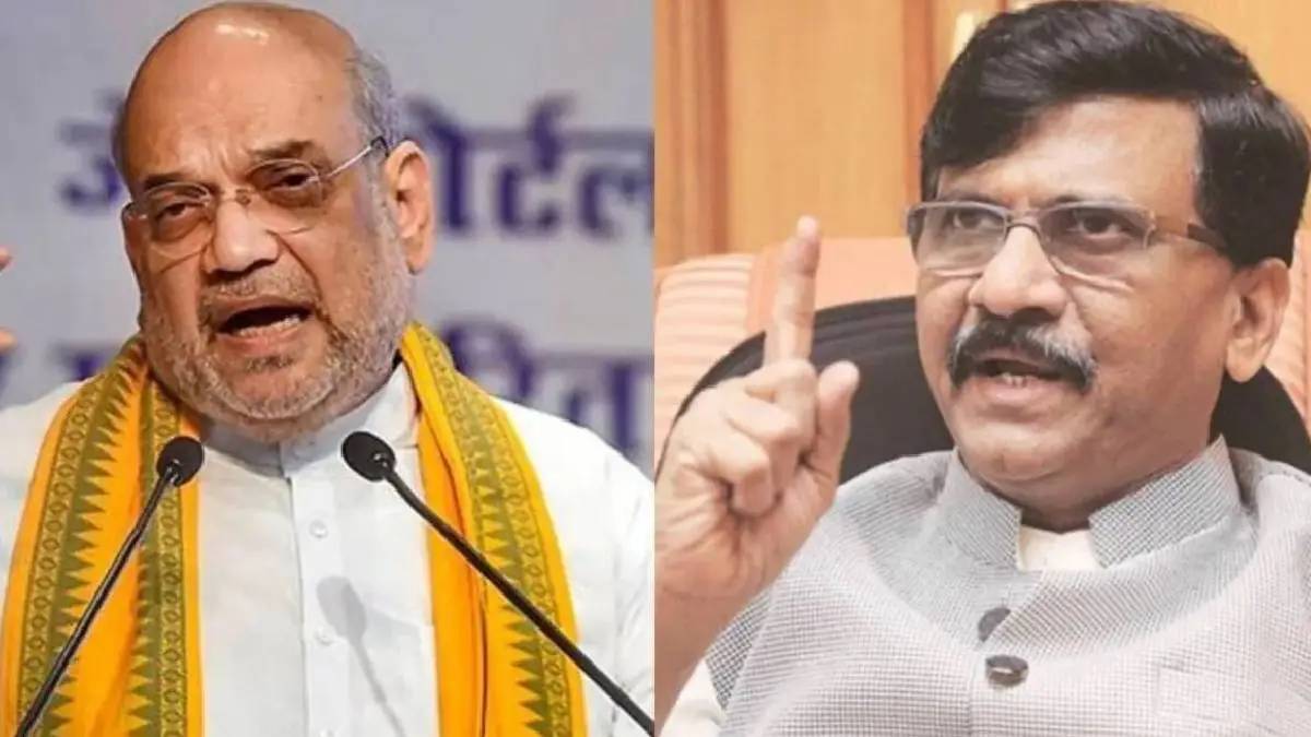 shiv sena uddhav thackeray can not go with those who lie sanjay raut criticizes amit Shah