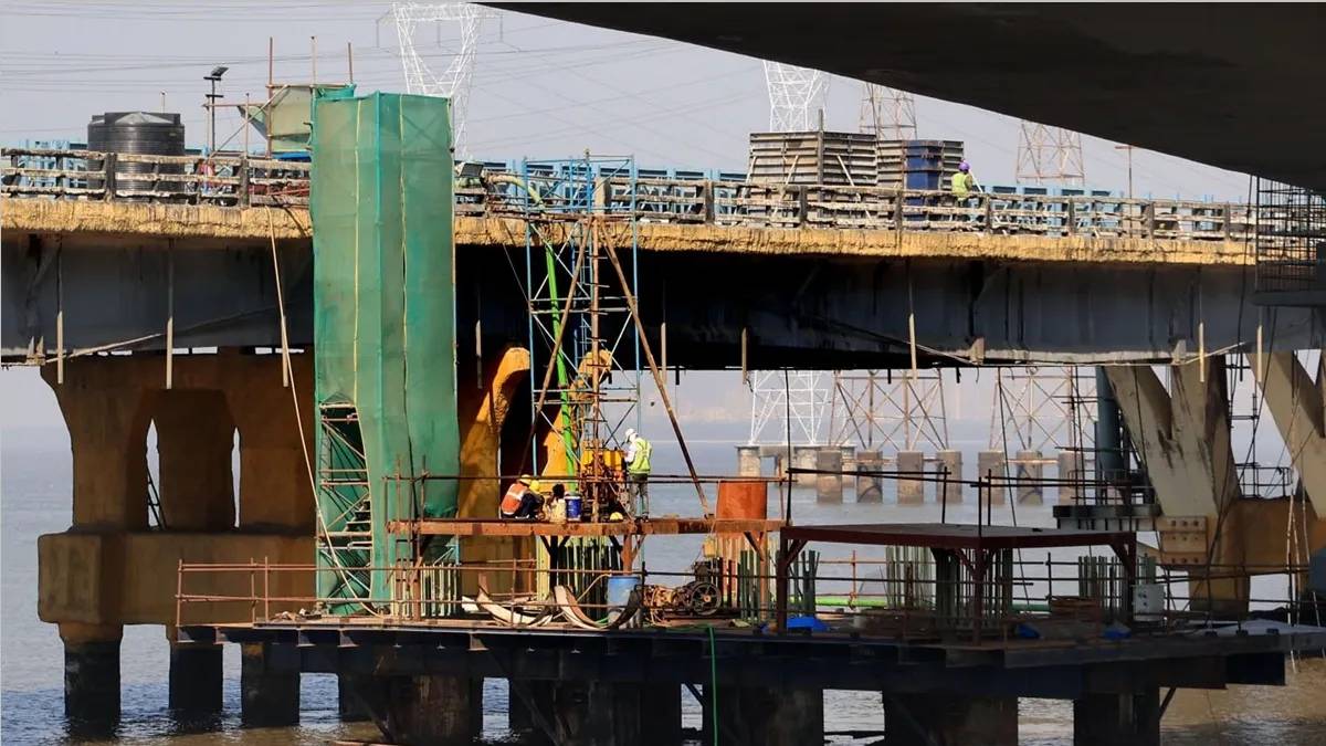 Pune navi mumbai mumbai travel to be smooth from may work on southern side of thane creek bridge 3 project completed