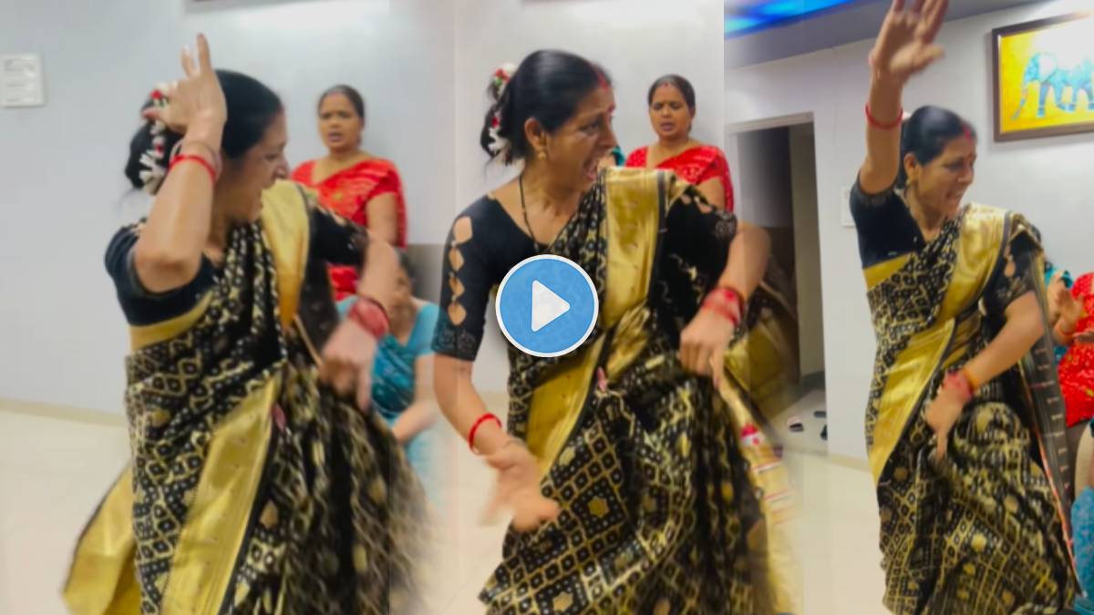 aunty dance on sariya kariyayi ke laayi