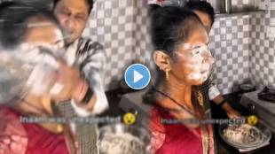 funny reel husband slaps wife