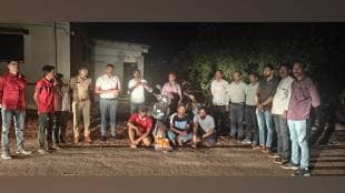 ratnagiri local crime investigation branch arrested three individuals and seized 353 grams of ganja